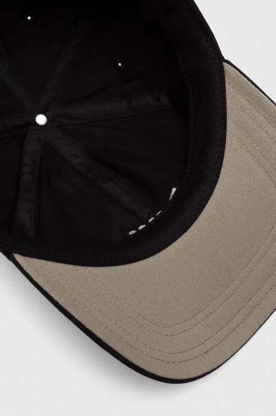 czarny G-Star Raw czapka z daszkiem bawełniana