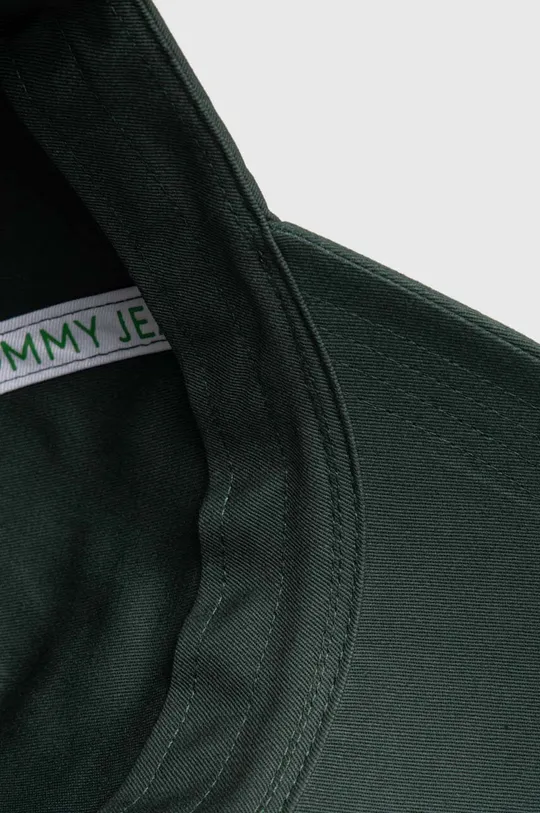 zelená Bavlnená šiltovka Tommy Jeans