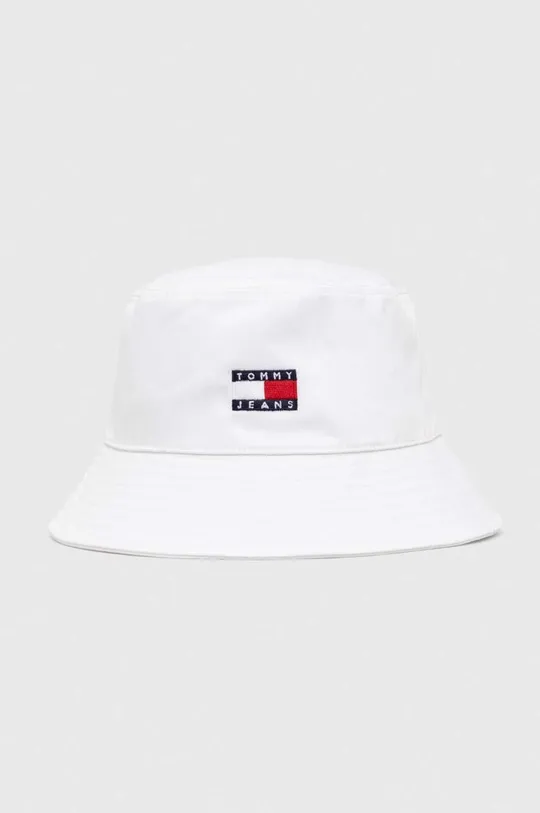 bijela Pamučni šešir Tommy Jeans Muški