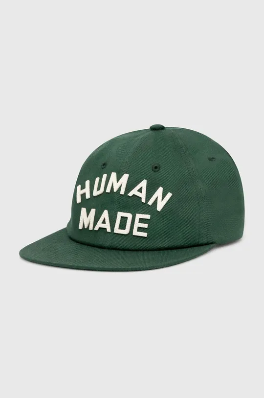 πράσινο Βαμβακερό καπέλο του μπέιζμπολ Human Made Baseball Cap Ανδρικά
