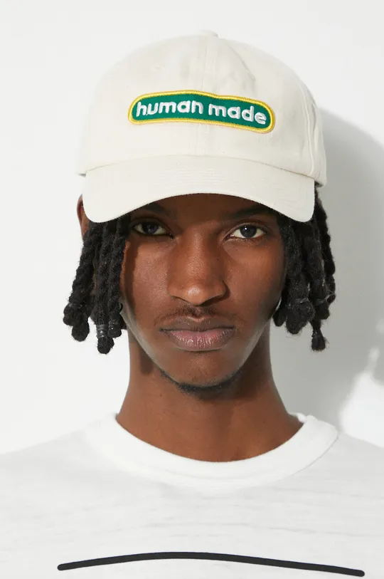 Human Made czapka z daszkiem bawełniana 6 Panel Męski
