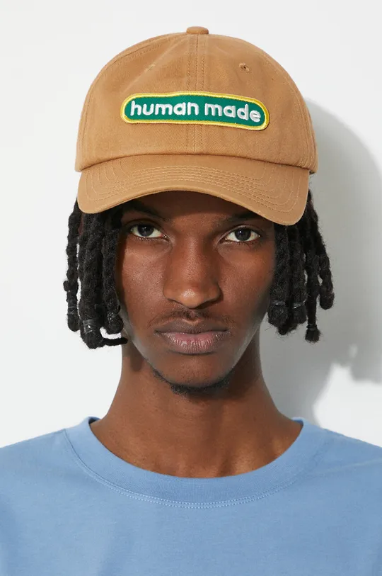 Human Made czapka z daszkiem bawełniana 6 Panel Męski