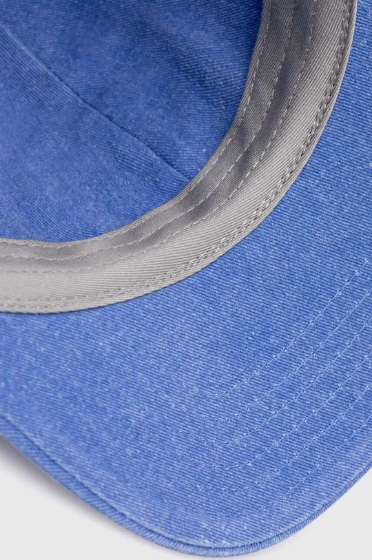 niebieski Human Made czapka z daszkiem bawełniana 6 Panel Cap