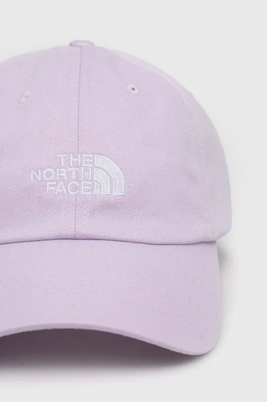 Kapa s šiltom The North Face vijolična