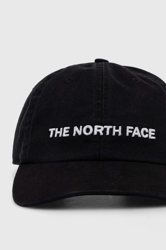 The North Face czapka z daszkiem czarny