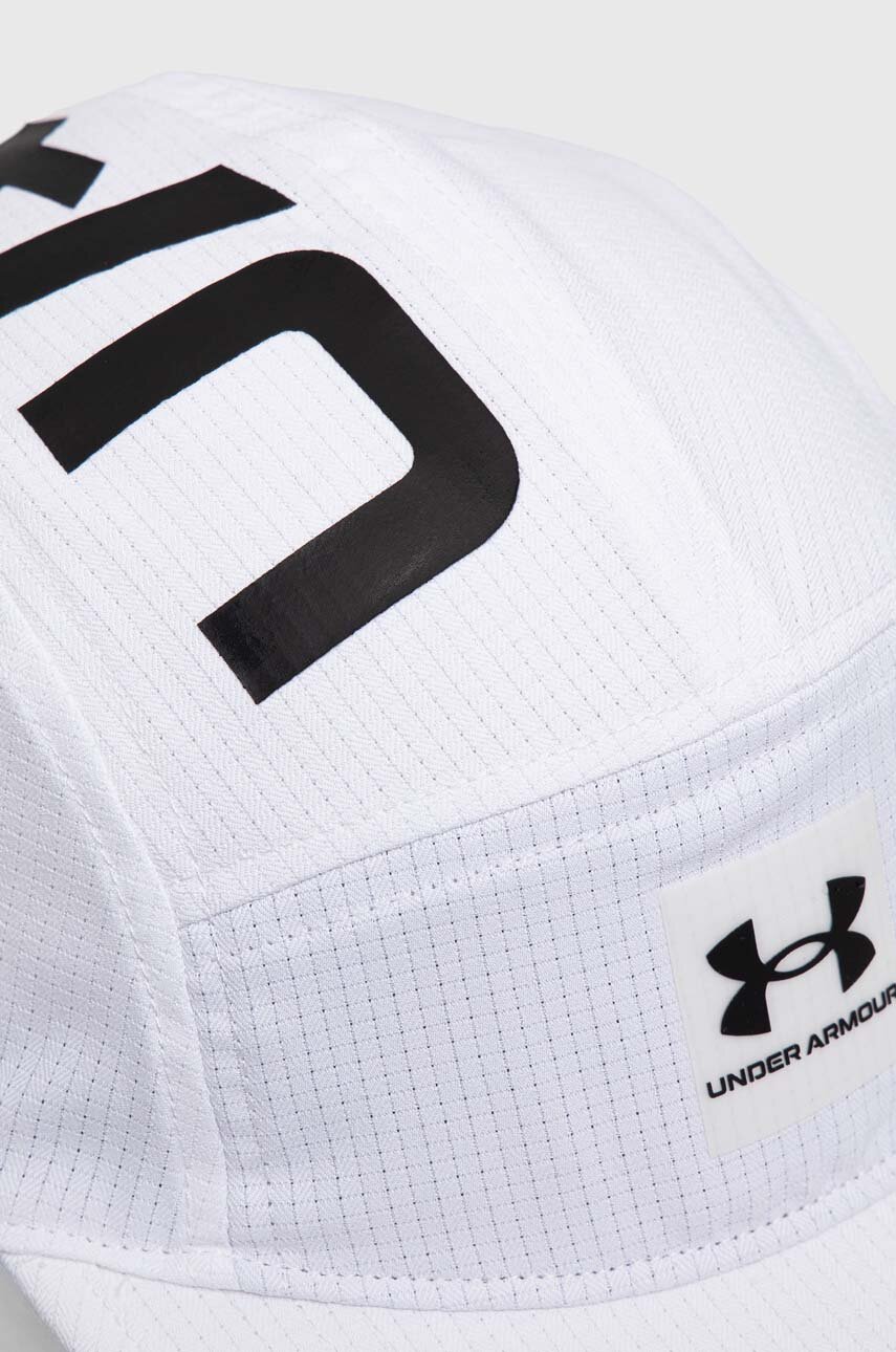 Кепка Under Armour Iso-Chill Armourvent цвет белый с принтом | ANSWEAR.ua