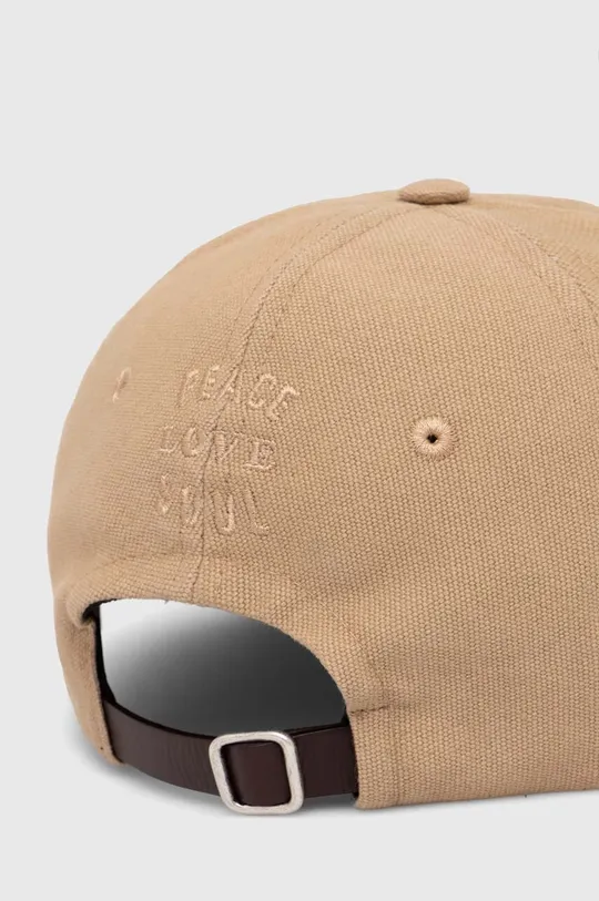 Pamučna kapa sa šiltom Universal Works Baseball Hat bež