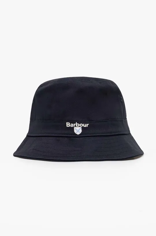 námořnická modř Bavlněná čepice Barbour Cascade Bucket Hat Pánský