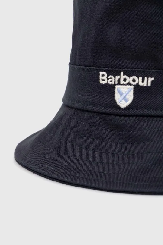 Bavlněná čepice Barbour Cascade Bucket Hat námořnická modř