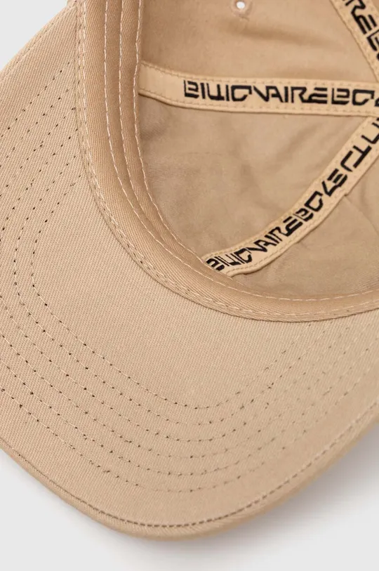 μπεζ Βαμβακερό καπέλο του μπέιζμπολ Billionaire Boys Club Script Logo Embroidered
