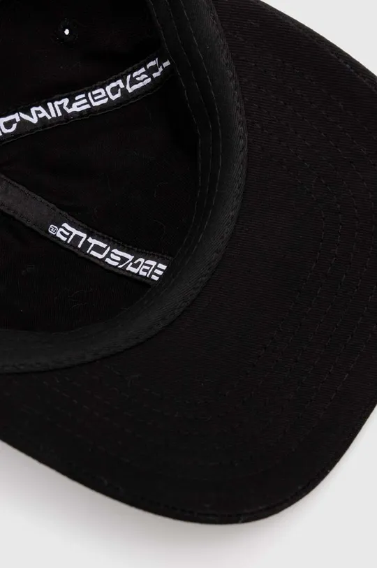 czarny Billionaire Boys Club czapka z daszkiem bawełniana Script Logo Embroidered