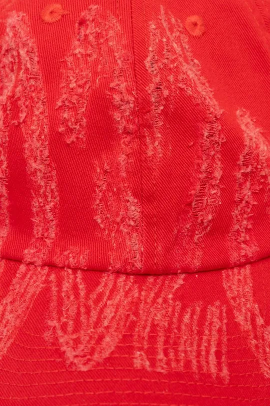 032C czapka z daszkiem bawełniana Crisis czerwony