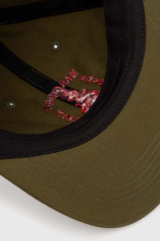 πράσινο Βαμβακερό καπέλο του μπέιζμπολ Maharishi Dragon Anniversary
