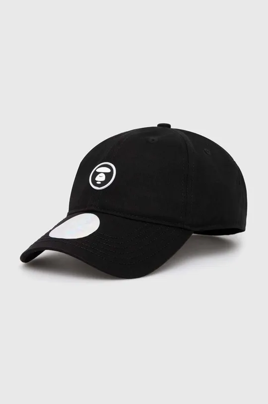 black AAPE cotton baseball cap Men’s