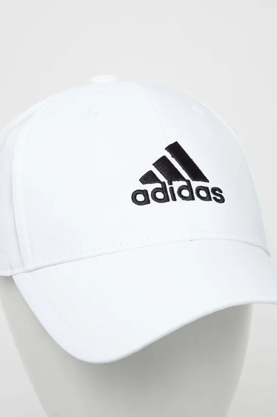 adidas czapka z daszkiem biały