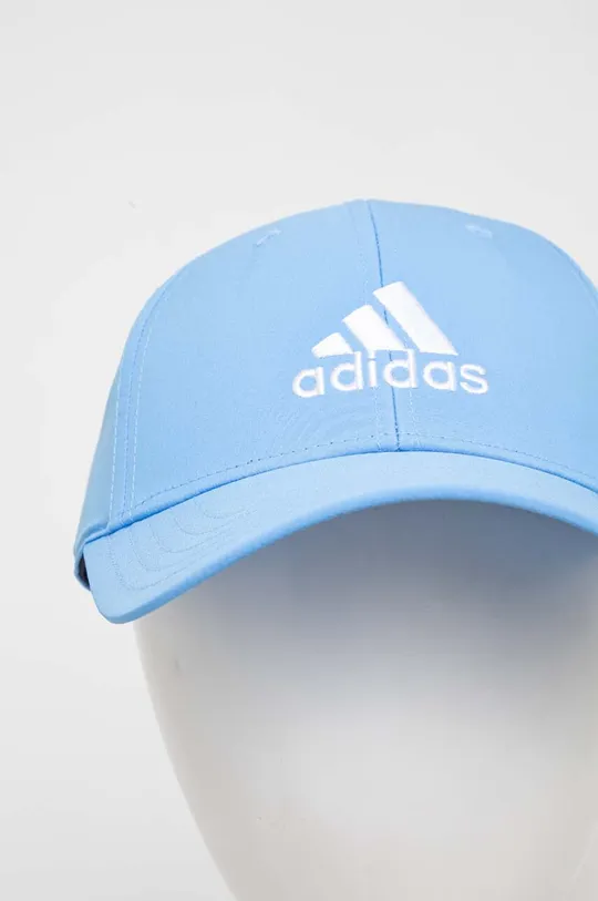 adidas czapka z daszkiem niebieski