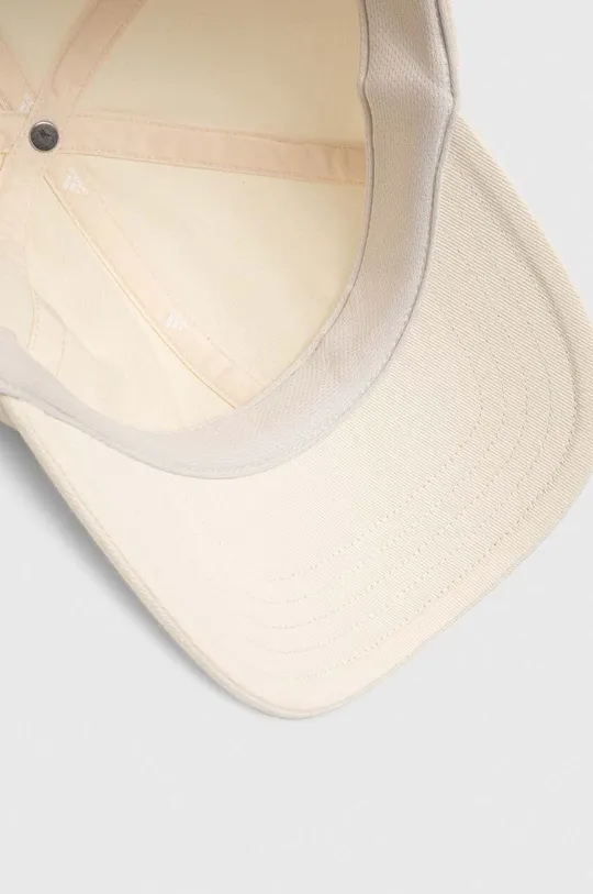 beige adidas berretto da baseball in cotone