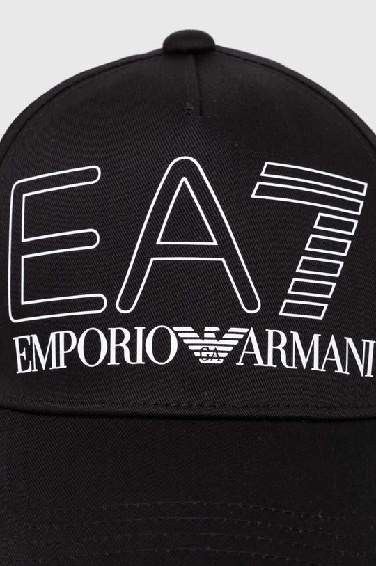 Βαμβακερό καπέλο του μπέιζμπολ EA7 Emporio Armani 100% Βαμβάκι