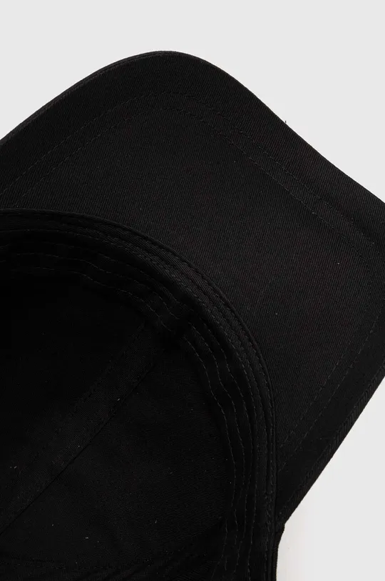 μαύρο Βαμβακερό καπέλο του μπέιζμπολ Emporio Armani Underwear