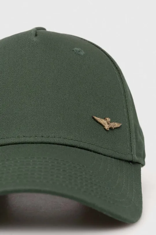 Хлопковая кепка Aeronautica Militare зелёный