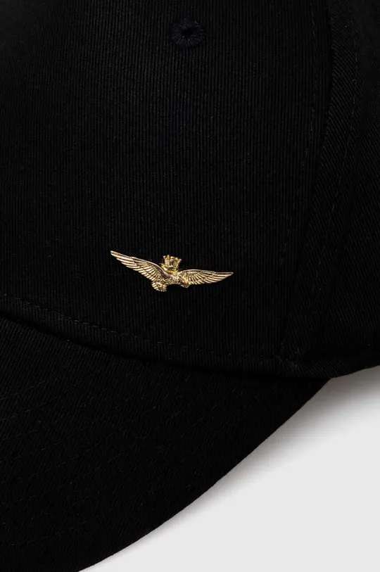 Хлопковая кепка Aeronautica Militare чёрный