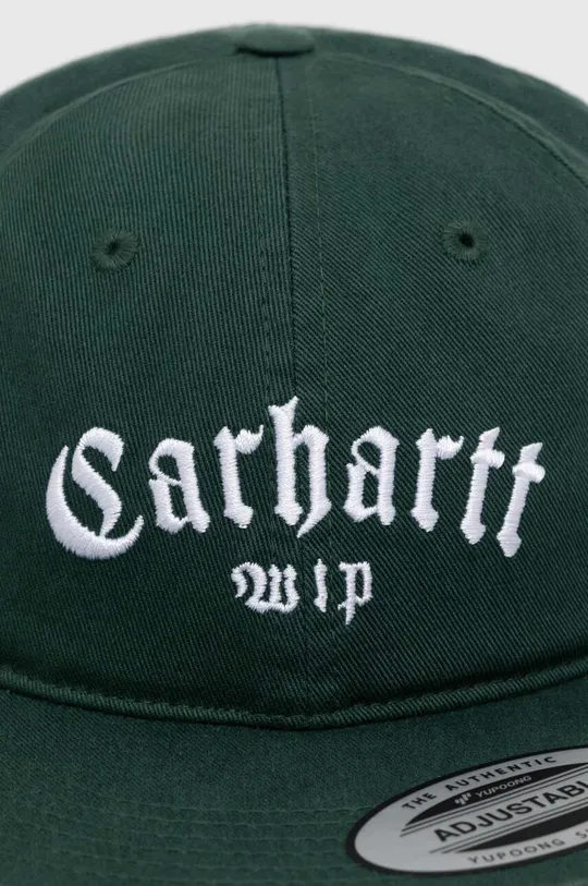 Carhartt WIP czapka z daszkiem Onyx Cap zielony