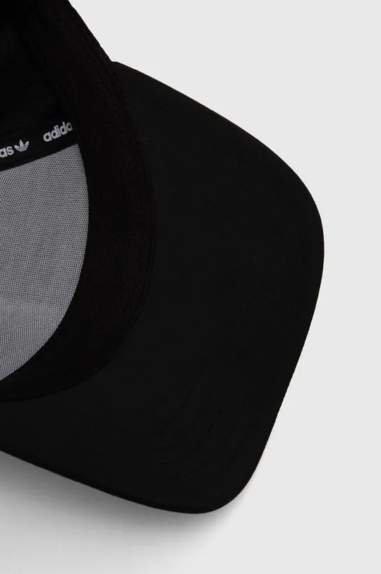 czarny adidas Originals czapka z daszkiem