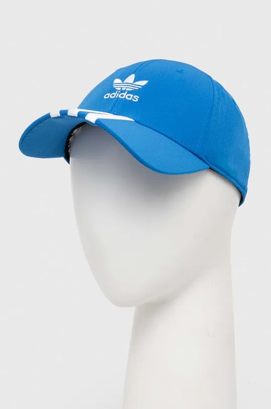 niebieski adidas Originals czapka z daszkiem Unisex