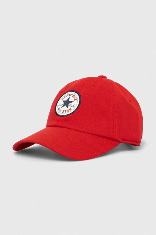 czerwony Converse czapka z daszkiem Unisex