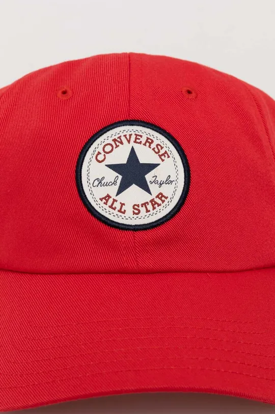 Converse czapka z daszkiem czerwony