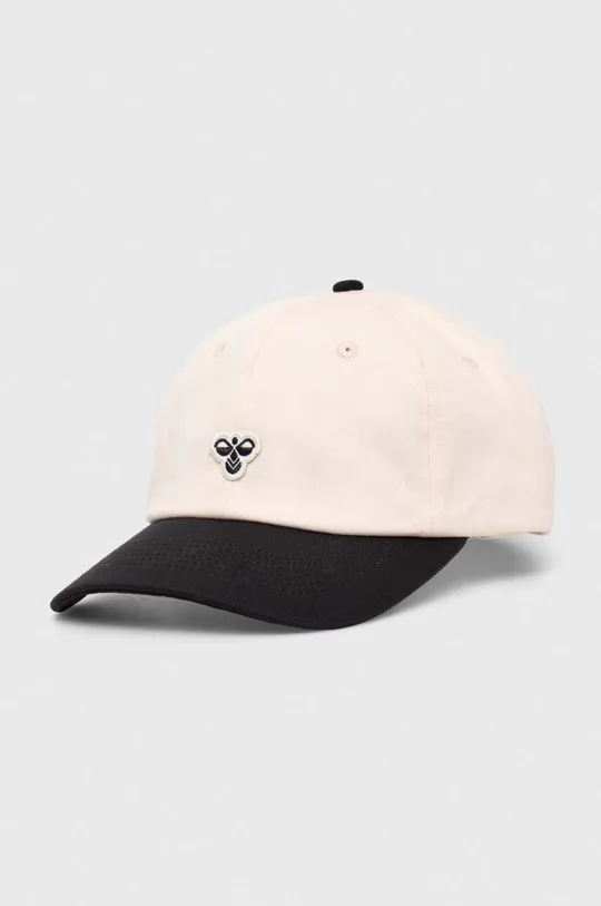 μπεζ Βαμβακερό καπέλο του μπέιζμπολ Hummel Unisex