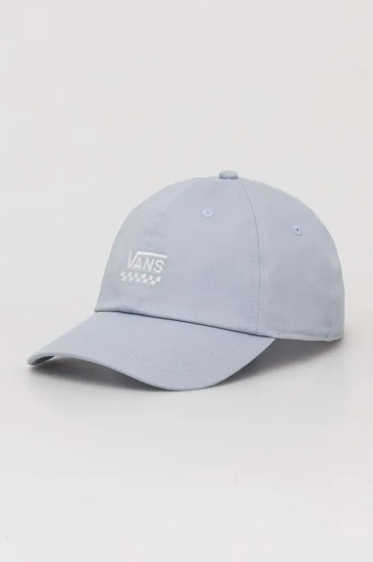 μπλε Βαμβακερό καπέλο του μπέιζμπολ Vans Unisex
