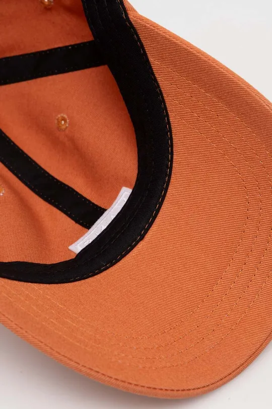 πορτοκαλί Βαμβακερό καπέλο του μπέιζμπολ Vans
