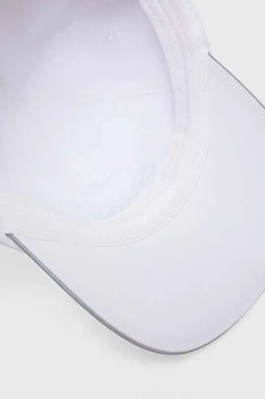 biały Calvin Klein Performance czapka z daszkiem