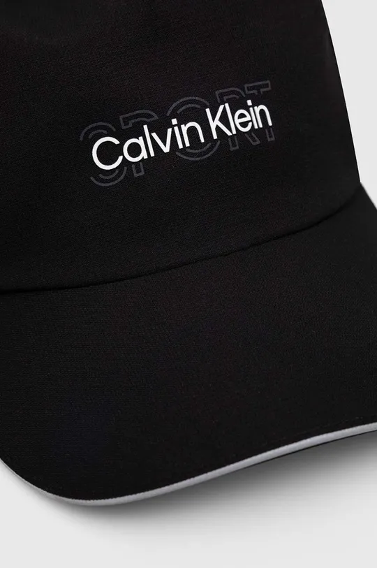 Calvin Klein Performance czapka z daszkiem czarny