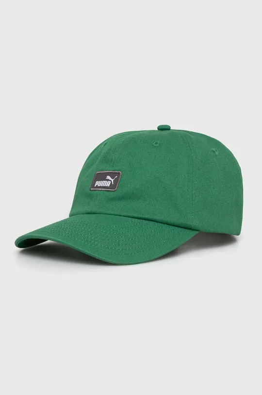 zielony Puma czapka z daszkiem bawełniana Unisex