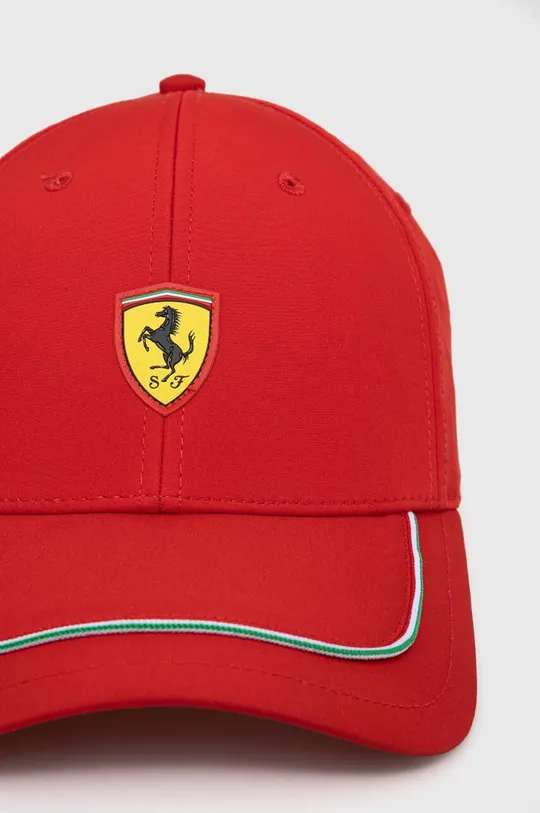 Puma czapka z daszkiem Ferrari czerwony