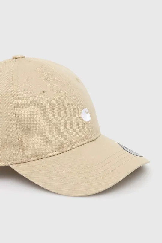 Памучна шапка с козирка Carhartt WIP Madison Logo Cap 100% памук