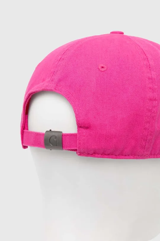 розов Памучна шапка с козирка Carhartt WIP Madison Logo Cap