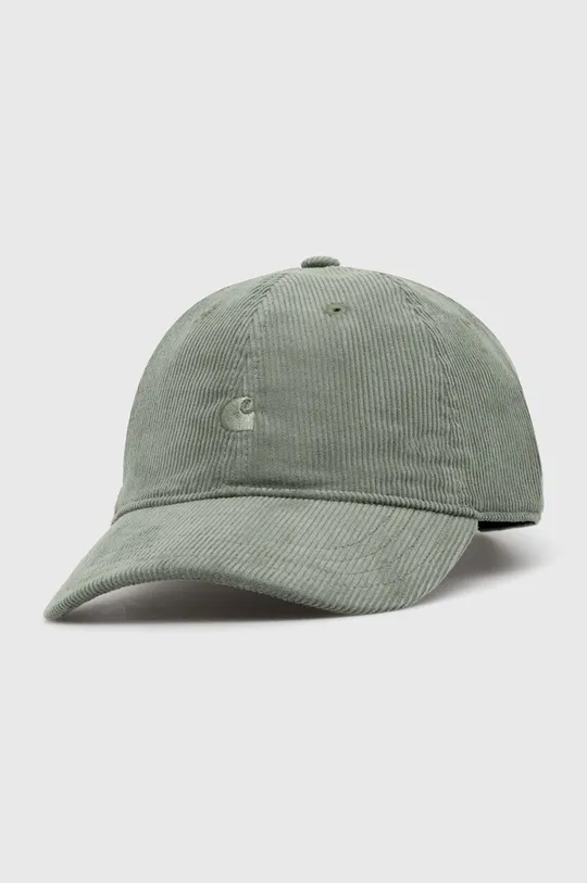 πράσινο Βαμβακερό καπέλο του μπέιζμπολ Carhartt WIP Harlem Cap Unisex