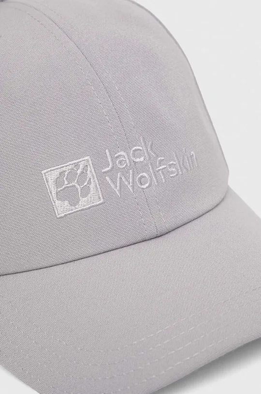 Jack Wolfskin berretto da baseball grigio