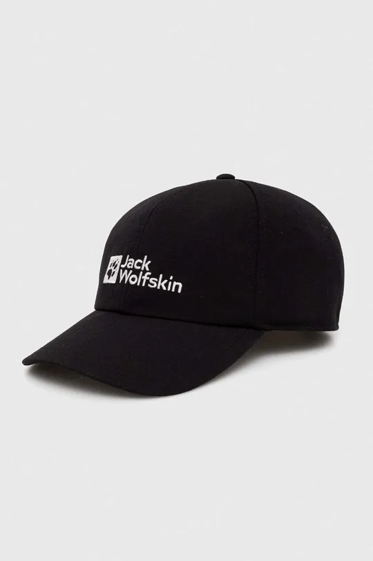 czarny Jack Wolfskin czapka z daszkiem Unisex