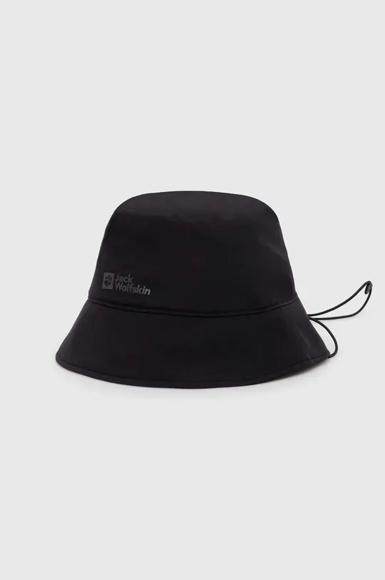 czarny Jack Wolfskin kapelusz Rain Unisex
