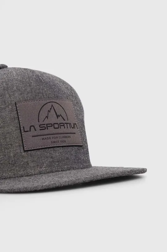 Βαμβακερό καπέλο του μπέιζμπολ LA Sportiva γκρί