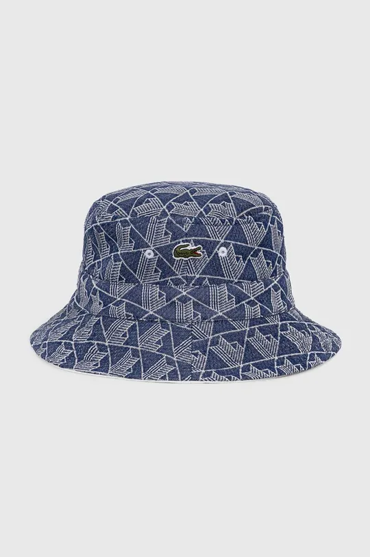 голубой Двусторонняя шляпа Lacoste Unisex