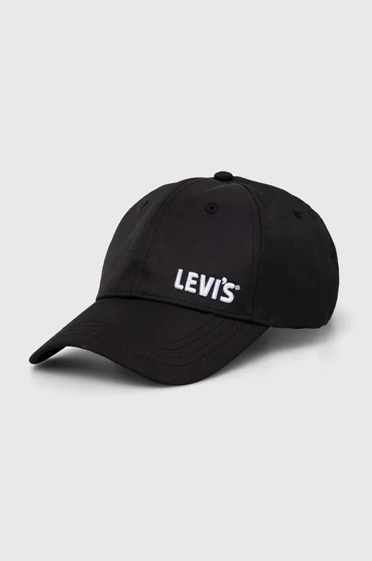 czarny Levi's czapka z daszkiem Unisex