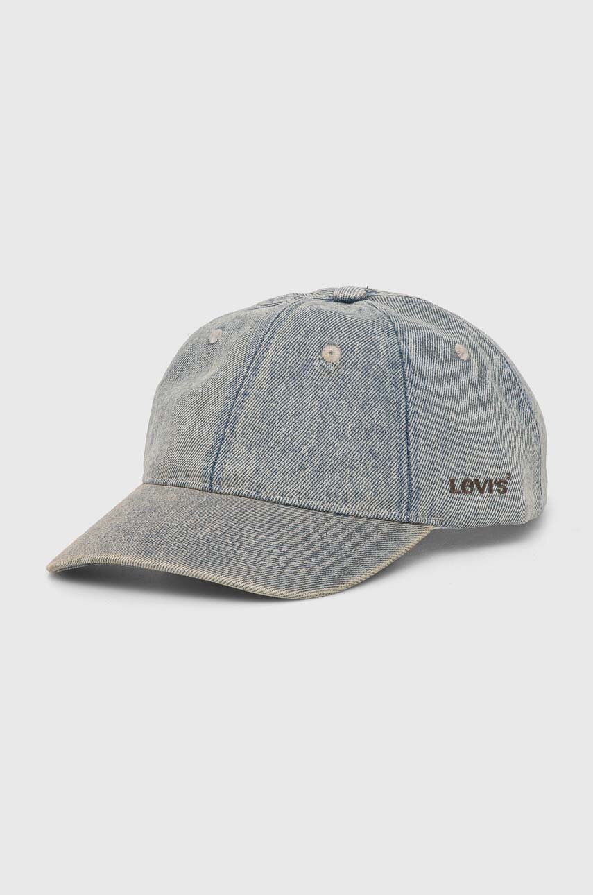 Бавовняна бейсболка Levi's однотонна | ANSWEAR.ua