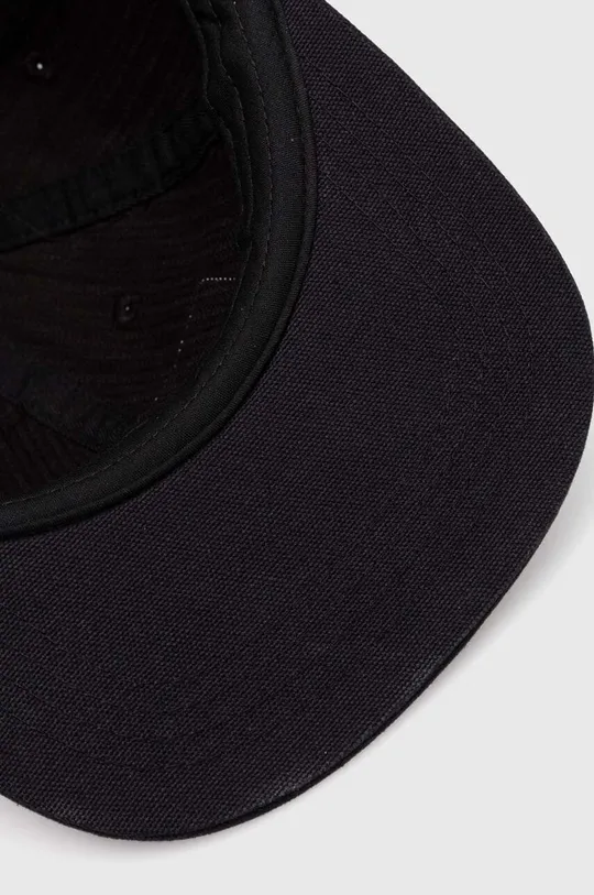 μαύρο Βαμβακερό καπέλο του μπέιζμπολ Levi's