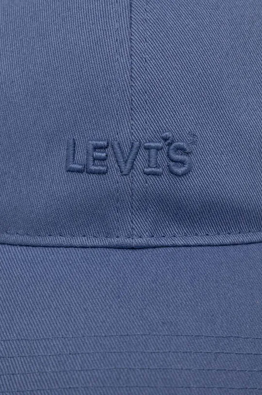 Levi's czapka z daszkiem niebieski