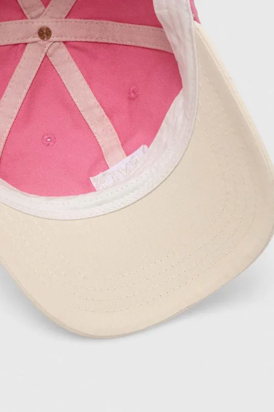 ροζ Βαμβακερό καπέλο του μπέιζμπολ Levi's